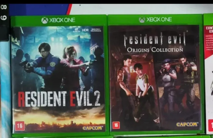 Combo resident evil Origins + resident evil 2 Xbox one