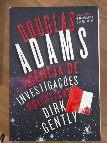 Livro Agência de Investigações Holísticas Dirk Gently Douglas Adams