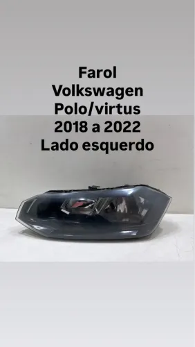 Farol Vw polo/virtus 2018 19 20 21 2022 Le original 