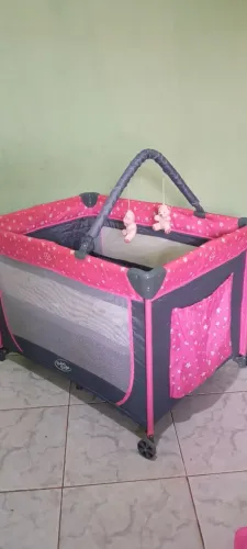 Berço portátil menina