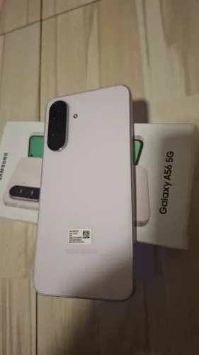 Galaxy A56 5G 256GB 8GB 4 meses de uso na caixa, impecável