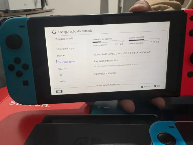 NINTENDO SWITCH DESBLOQUEADO
