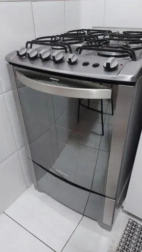 Fogão de Embutir Electrolux 4 Bocas Inox (Modelo 56TXE)