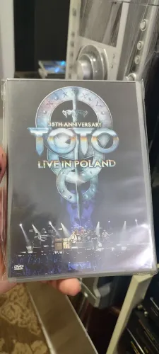 Dvd TOTO zerado live poland