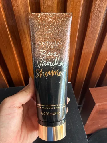 Hidratante Corporal Baunilha Brilhante Victoria's Secret Bare Vanilla Shimmer
