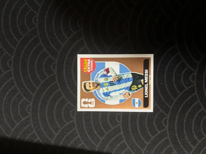 Figurinha Legend Copa do Mundo 2026 - Lionel Messi (Bronze e Regular)