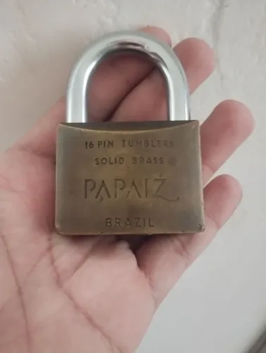 Cadeado Papaiz Tetra 50mm. ZAP *10