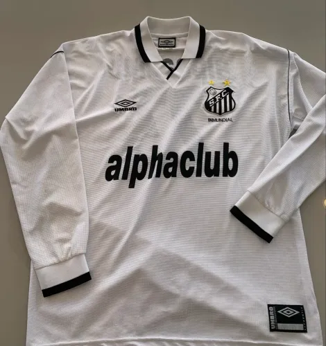 Camisa do Santos FC manga longa 2000