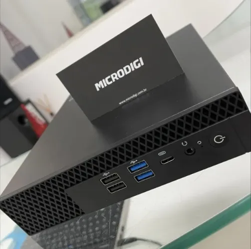 Mini PC (lacrado!) i7 11ª,Iris XE, 8GB RAM, SSD 512GB, Bluetooth, Wi-Fi, Win11 Pro Origin.