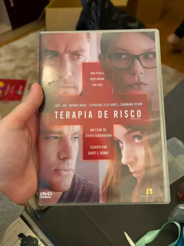 DVD terapia de risco jude law Catherine zeta jones