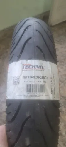 Pneu Moto Technic Aro 17 Stroker 110/70-17 54S TL - Dianteiro