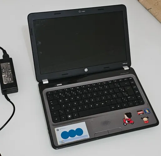 Notebook HP Pavilion G4 AMD Para Retirada De Peças + Carregador Original