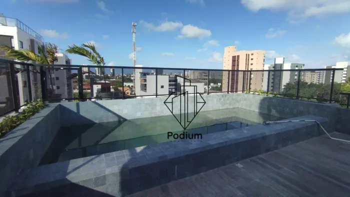 Flats Studio com elevador á 500m da praia de Intermares / Cabedelo - FL0400