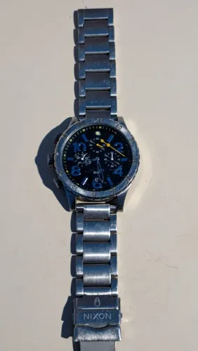 Relógio Nixon 48-20 Chrono Original Raro Leia Descrição
