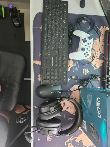 Kit periféricos Pichal - Headset + Mouse + Teclado