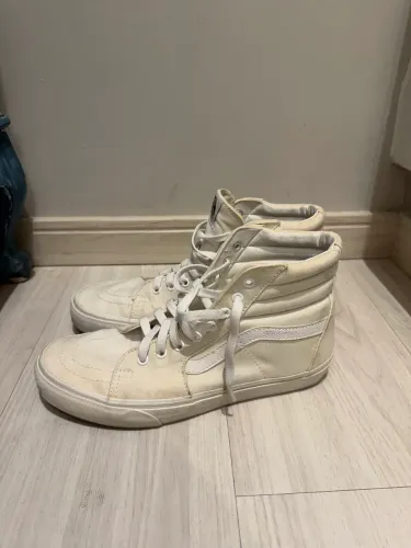 Vans sk8 hi branco - tam 39