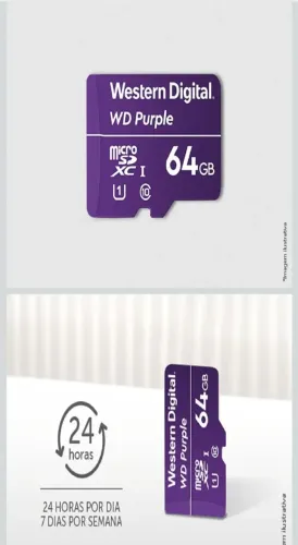 Cartão de memoria Purple 64gb