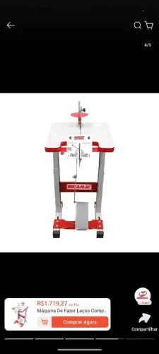Máquina de fazer laço pet 12 IBramac , Seminova com todas as ferramentas
