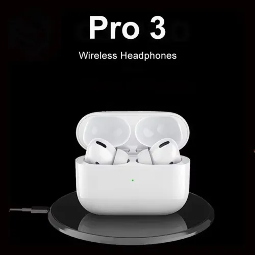 Fone Sem Fio PRO5 AirPods - Cancelamento de Ruído Bluetooth Pop-Up iOS/Android