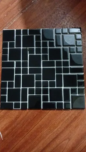 Azulejos pretos perfeitos para a cozinha 5 reais por unidade