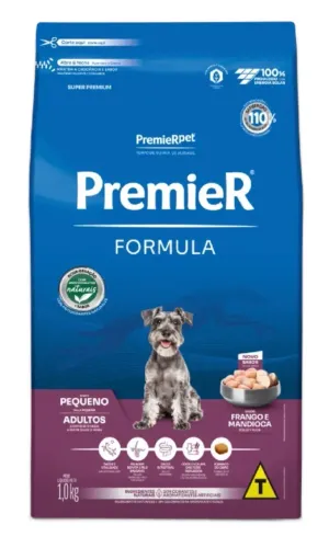 Ração super premium Premier somente dois sacos