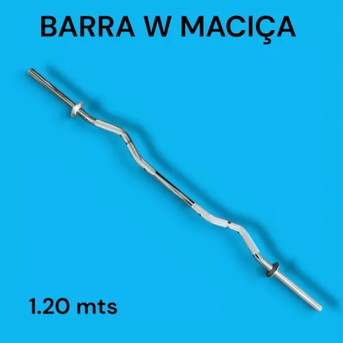 Barra W Maciça 1,20 mts