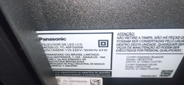 Tv Panasonic LED LCD 40"