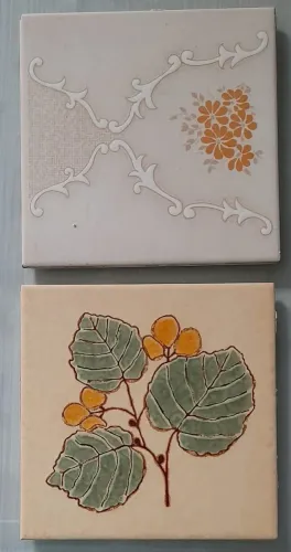 Azulejo Antigo Original Cerâmica 
