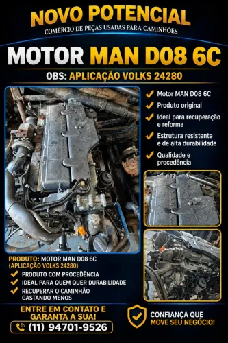 MOTOR MAN D08 6CC