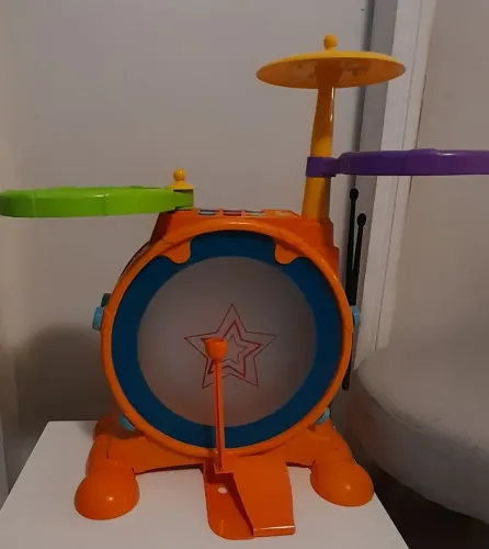 Bateria infantil musical