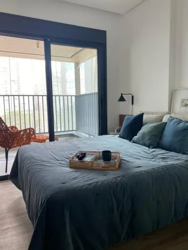 Apartamento á venda no Itaim Bibi, 80m2 com 2 suítes e 1 vaga