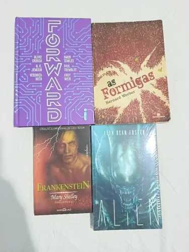 Livros Ficção Científica e Clássicos: Alien, Frankenstein, As Formigas e Forward