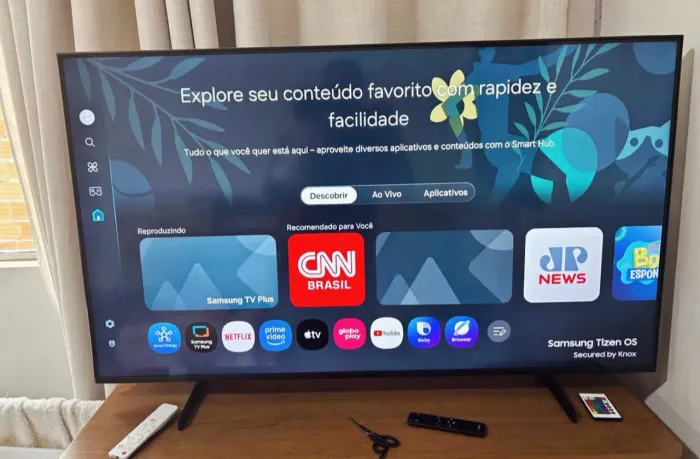 Tv 43 SMART SAMSUNG COM ALEXIA INTEGRADA