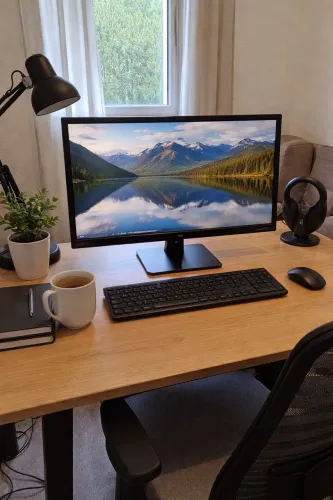 MONITOR LG 22 Poleg - FULL HD - 75Hz - HDMI/VGA