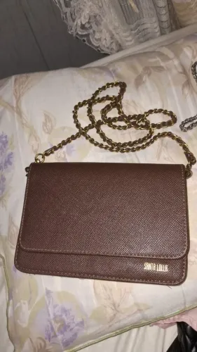 Bolsa marron transversal 
