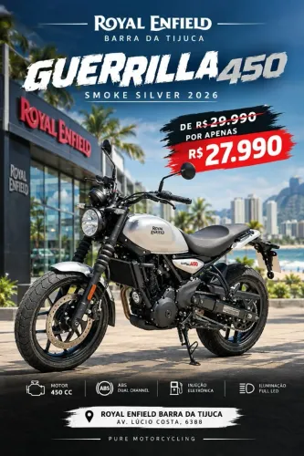 Royal Enfield Guerrilla 2026 *Tarlé 21- *