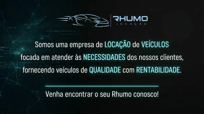 Locação de carros - Uber/99