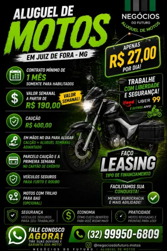 Aluguel motos !
