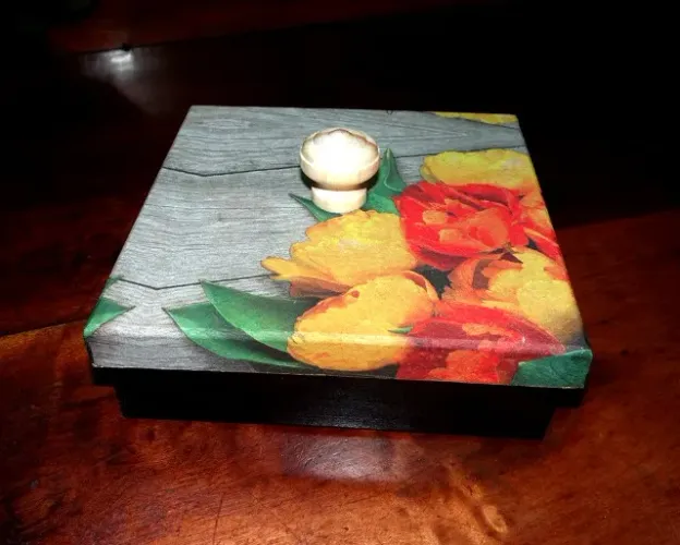 Porta Guardanapo em MDF