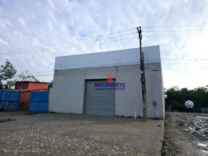 Galpão para alugar, 750 m² por R$ 20.000,00/mês - Maracanã - São Luís/MA