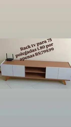 Rack retro para 70 polegadas