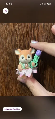 boneco sylvania family blooming baby friends