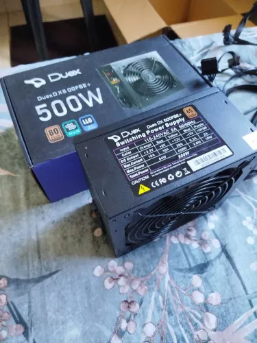 Fonte 500W Duex 80 plus bronze