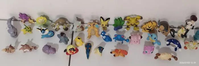 Lote Miniaturas Pokemon Guaraná Anos 90.