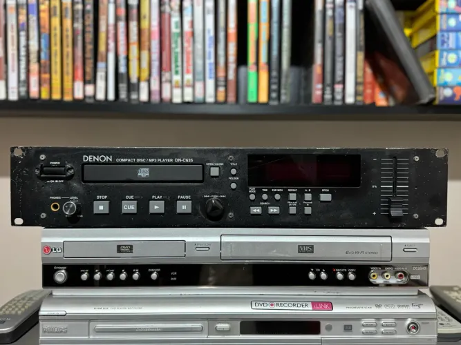 CD PLAYER DENON DN-C635 PROFISSIONAL, TOCA CD