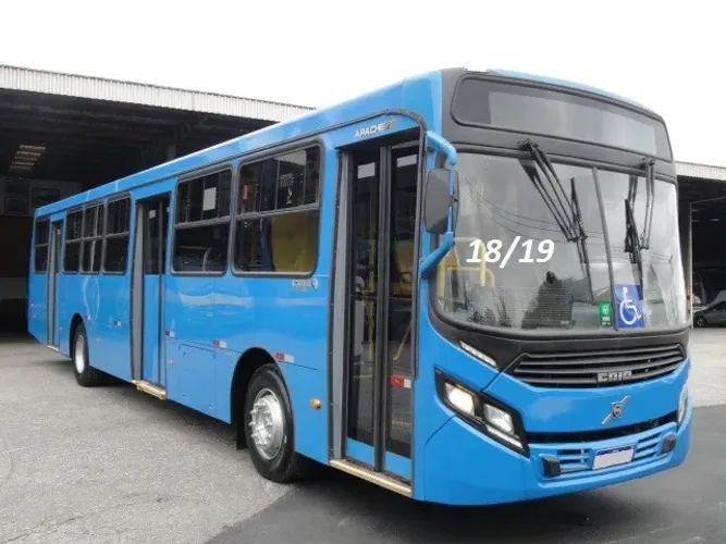 Ônibus Urbano/Circular Volvo Dianteiro Ano 18/19 43 Lugares Baixa Kilometragem. !