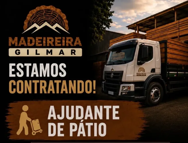 Vaga de ajudante de Pátio