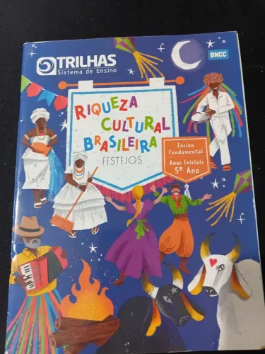 Livro Riqueza Cultural Sistema Trilhas 5 ano
