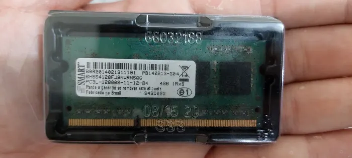 Memória RAM de Notebook DDR3L, 4GB, 1600MHz