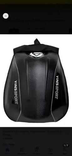 Mochila para capacete